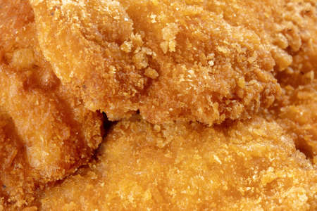 Image of the fried chicken is a best food. Macro photography.の写真素材