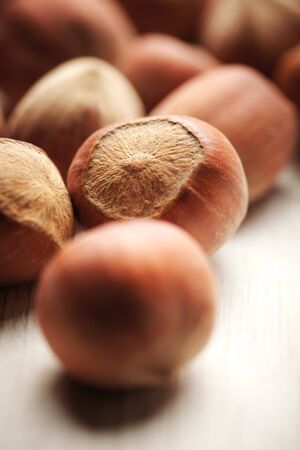 Hazelnutsの写真素材