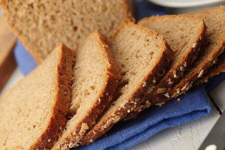 Whole Wheat Bread  Close up view