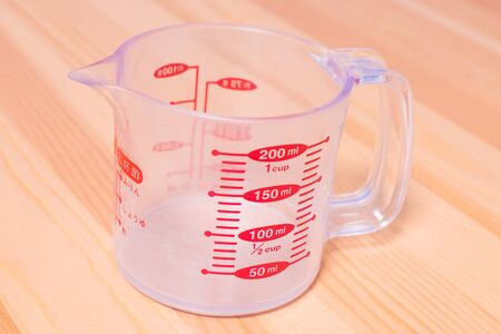 Weighing tool for cookingの写真素材