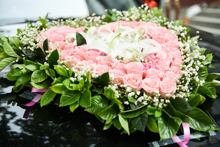 Wedding car Zhahuaの写真素材