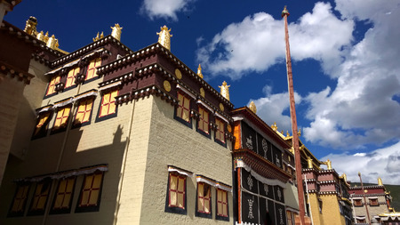 Tibetan monastery, potala palaceのeditorial素材