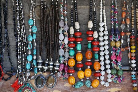 Nepalese jewelryの写真素材