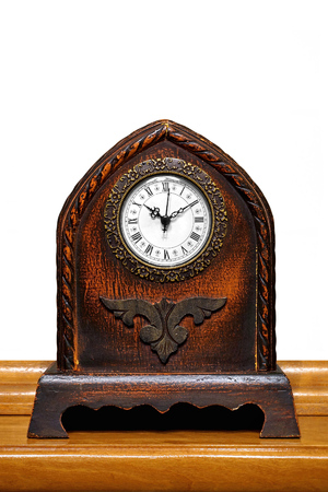 Antique Table Clockの写真素材