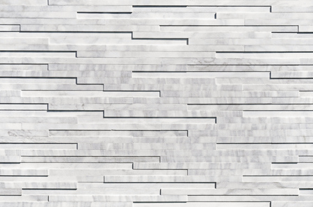 White Marble Tile Wall Patternの写真素材