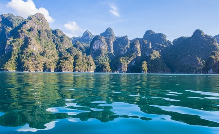 view at khao sok national park at suratthani,Thailand