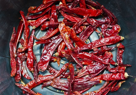 red chili peppersの写真素材