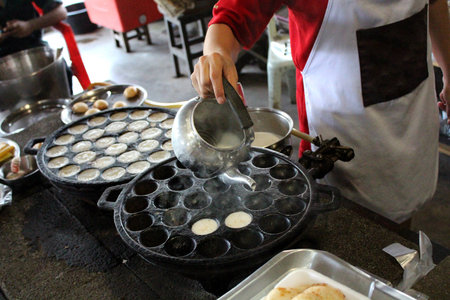 Cooking Thai deesertの写真素材