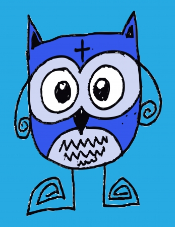 cartoon animals in Jaidee Family Styleのイラスト素材