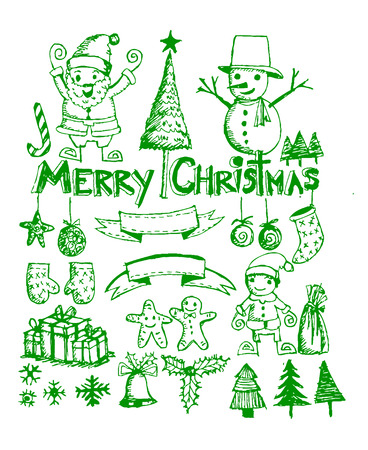 Theme of Christmas background のイラスト素材