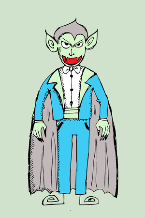 Happy Halloween theme のイラスト素材