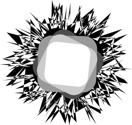 background abstract frameのイラスト素材