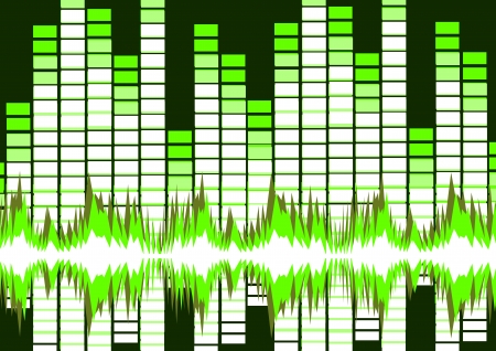 Sound wavesのイラスト素材