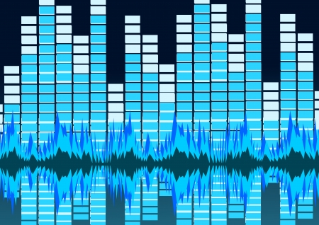 Sound wavesのイラスト素材