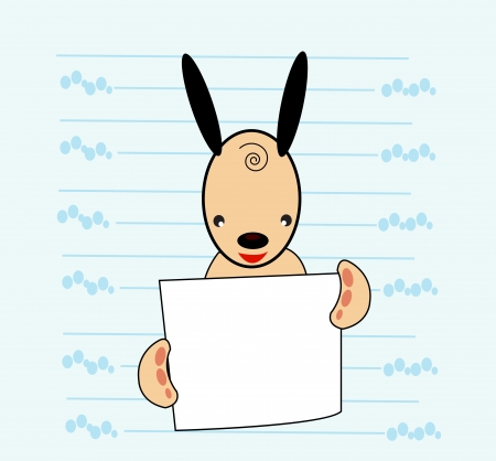 Cartoon animals and Dog Cartoon のイラスト素材