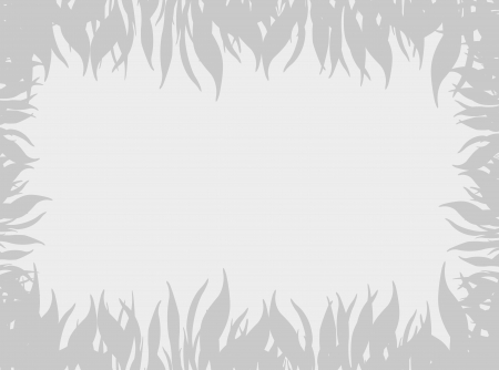 Flower plant  frame のイラスト素材