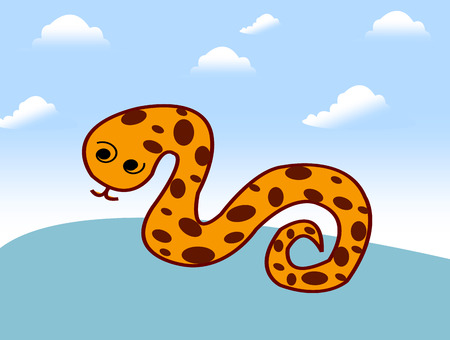 snakeのイラスト素材
