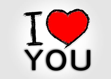 i love youのイラスト素材