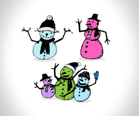 Christmas Themesのイラスト素材