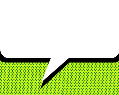 Blank empty speech bubbles のイラスト素材