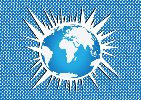Globe earth vector icons themes idea design のイラスト素材