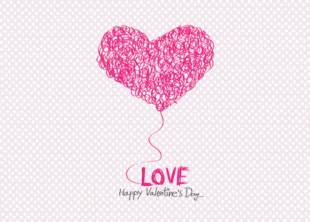 Design Heart for Valentines Day のイラスト素材