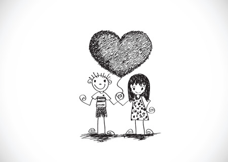 Design Heart for Valentines Day のイラスト素材