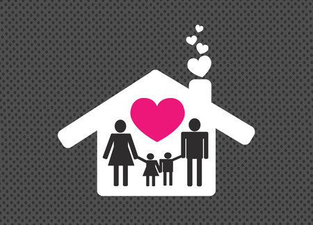 People Family icon Pictogram Peopleのイラスト素材