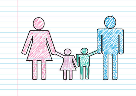 People Family icon Pictogram Peopleのイラスト素材