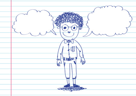 People Thinking Idea on transparent background のイラスト素材