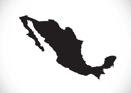 map of Mexico Decorative idea design のイラスト素材