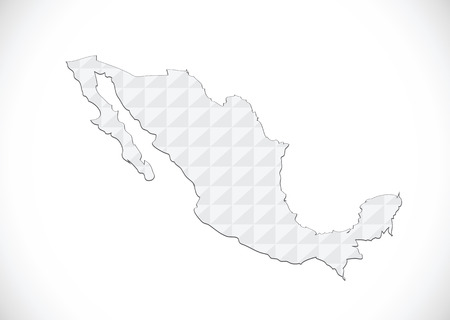 map of Mexico Decorative idea design のイラスト素材