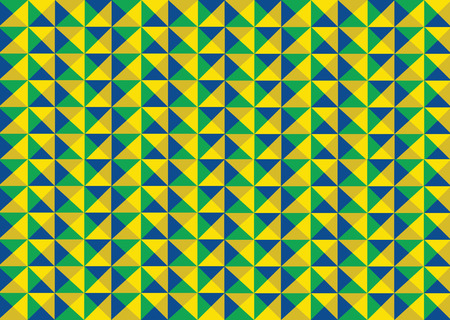 Abstract background Brazil flag concept idea designのイラスト素材