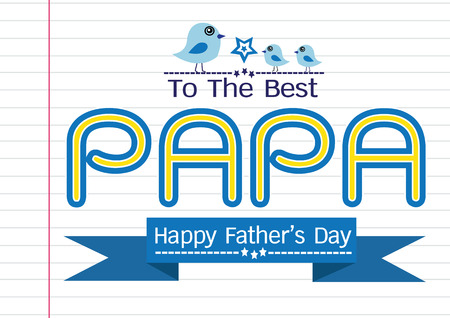 Happy  Fatherのイラスト素材