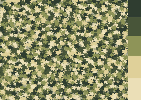Camouflage pattern designのイラスト素材
