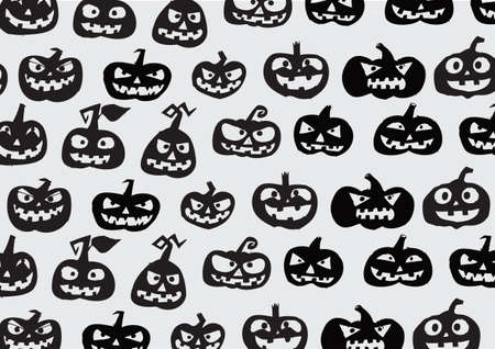Halloween Pumpkin Backgroundのイラスト素材