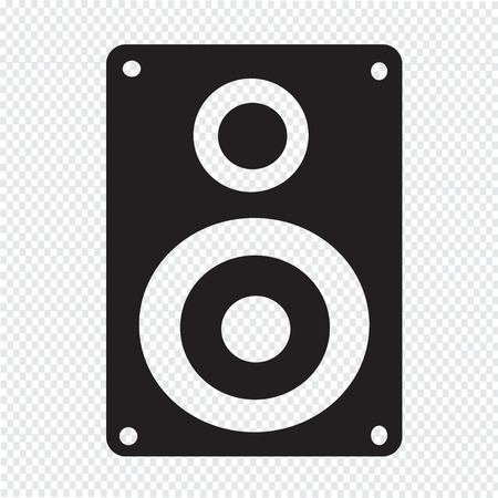 Audio speakers iconのイラスト素材