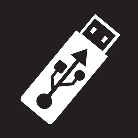USB Flash drive iconのイラスト素材