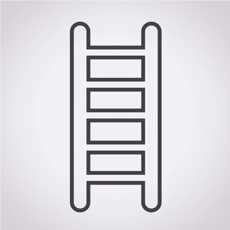 ladder iconのイラスト素材