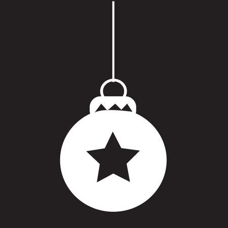 Christmas Ornament Ball iconのイラスト素材
