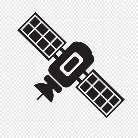 satellite iconのイラスト素材