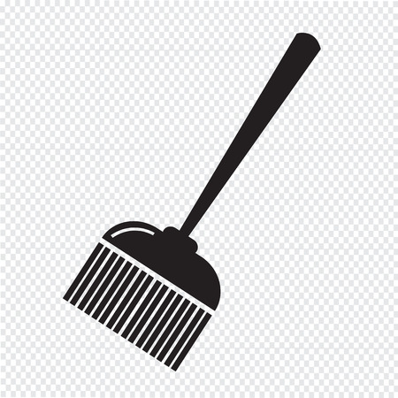 broom iconのイラスト素材