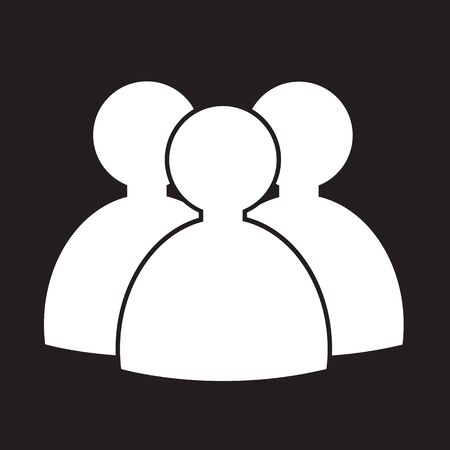 people iconのイラスト素材