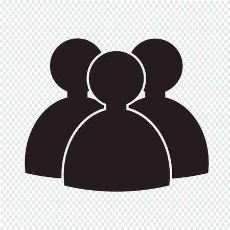 people iconのイラスト素材