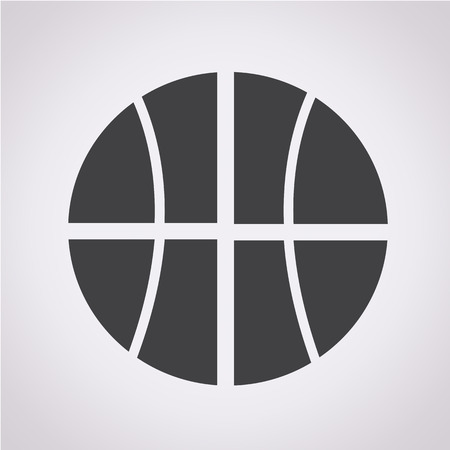 Basketball iconのイラスト素材