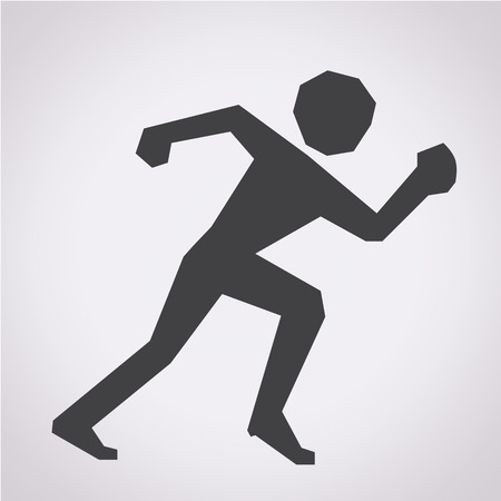 running  sport iconのイラスト素材