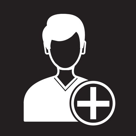 Business man iconのイラスト素材