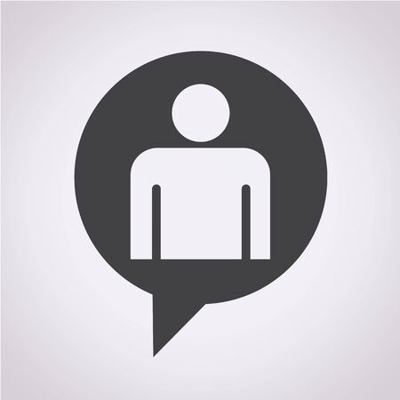 Person symbol , User sign iconのイラスト素材