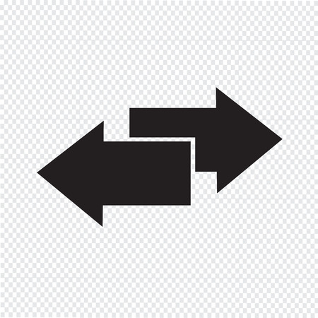 side arrow iconのイラスト素材