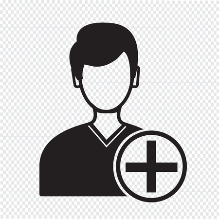 Business man iconのイラスト素材